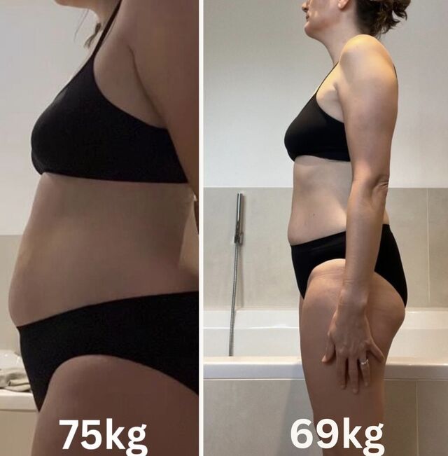 Manuela: von 75 kg auf 69 kg abgenommen