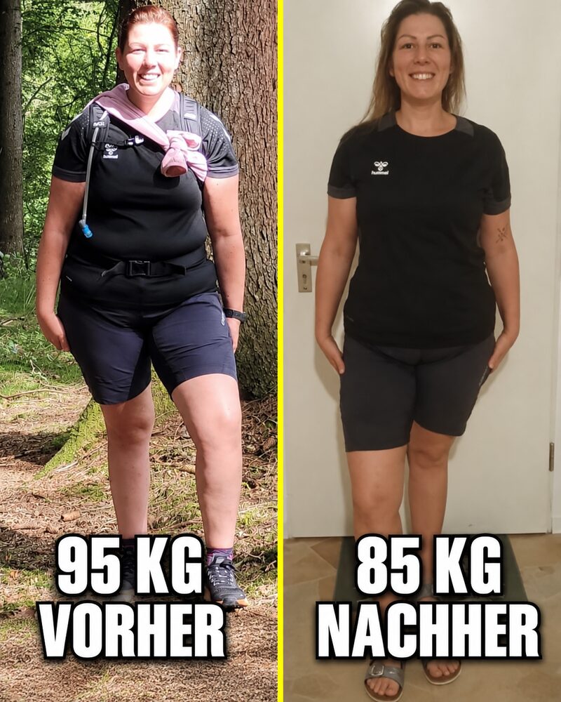 Transformation: von 95 kg auf 85 kg